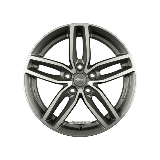 RC DESIGN - RC29 HIMALAYA GREY VOLL-POLIERT (HGVP) 8,5X20 LK:5/127 ET:56 ML:71,6